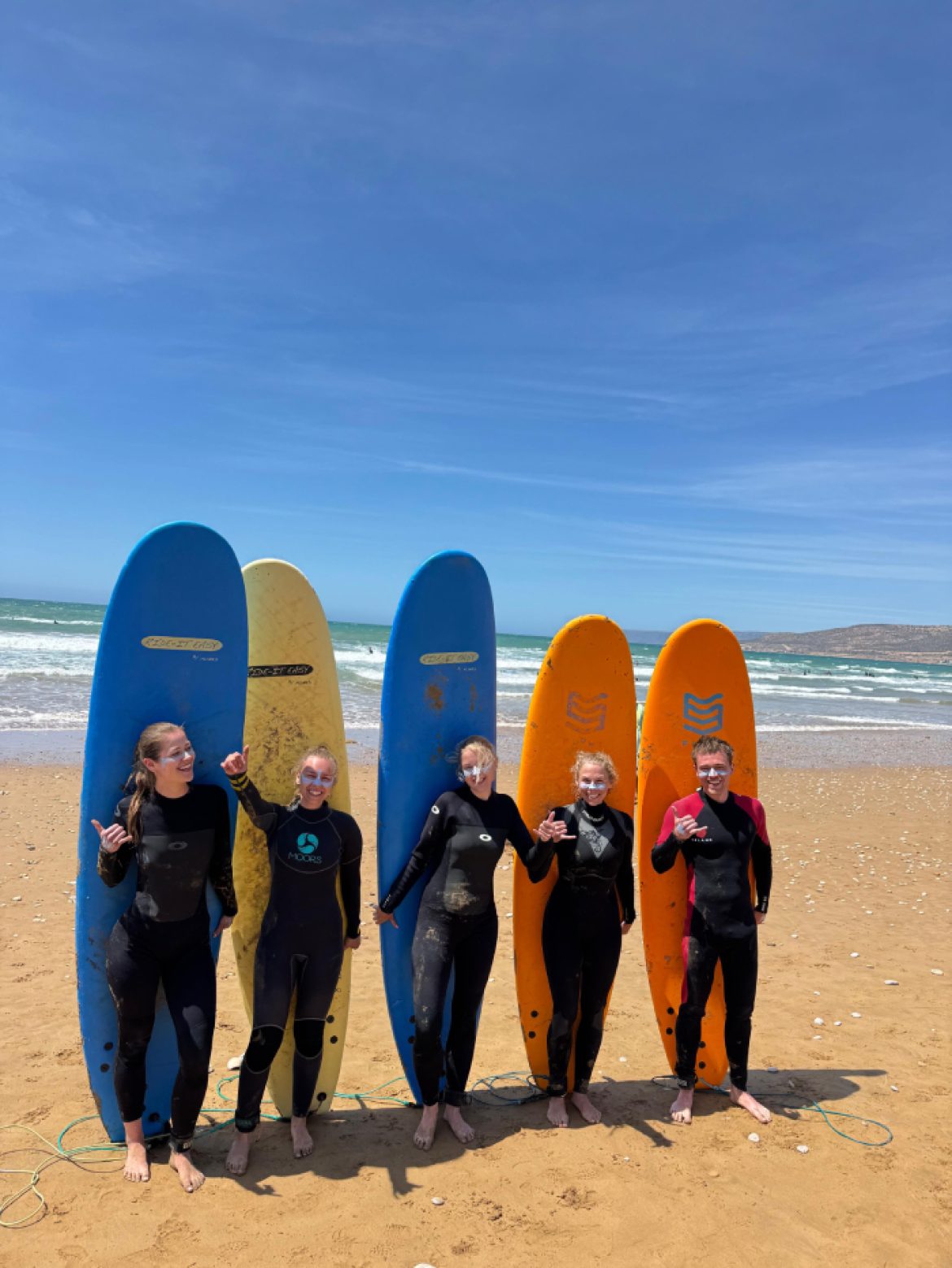 Surf teaching 5 days